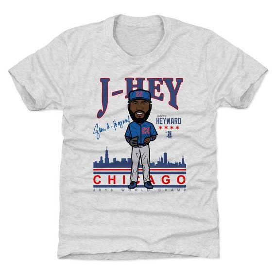 Jason Heyward Kids T-Shirt - Chicago C Baseball Jason Heyward JHey BR
