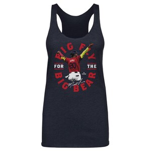 Marcell Ozuna Women&#39;s Tank Top - Atlanta Baseball Marcell Ozuna Atlanta Big Fly WHT