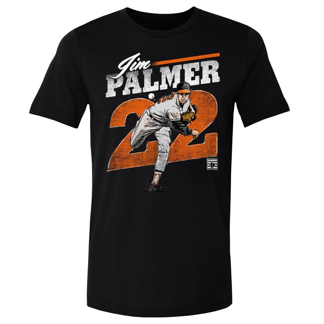 Baltimore Orioles Men's 500 Level Jim Palmer Baltimore Gray T-Shirt