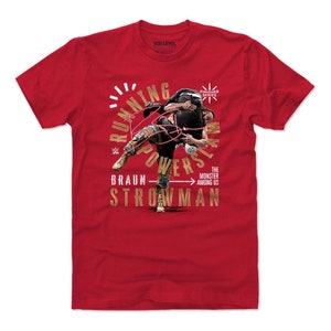 Braun Strowman Men's Cotton T-Shirt Superstars WWE Braun | Etsy