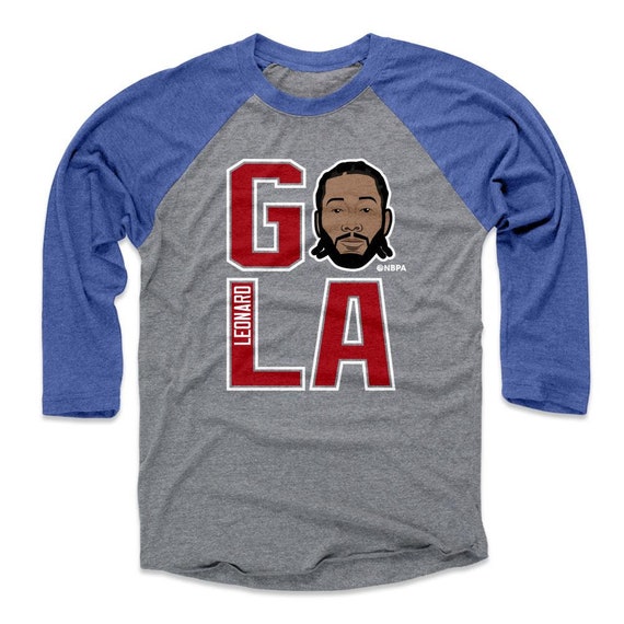 Kawhi Leonard Men s Baseball T shirt Los Angeles C Basketball Kawhi Leonard Go La R Wht Etsy