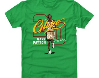 Seattle Throwbacks Gary Payton Glove Y WHT Gary Payton Kids Baby Romper
