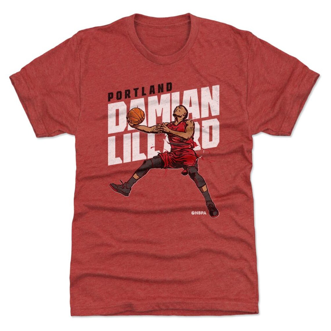 Damian Lillard Men's Premium T-shirt Portland Basketball - Etsy UK