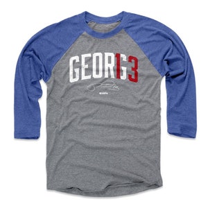 Paul George Men&#39;s Baseball T-shirt - Los Angeles C Basketball Paul George Name Number R Wht