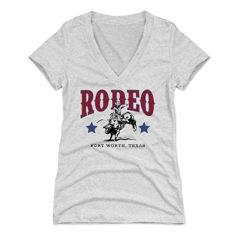 Dallas Women/'s V-Neck T-Shirt Texas Lifestyle Fort Worth Texas Rodeo