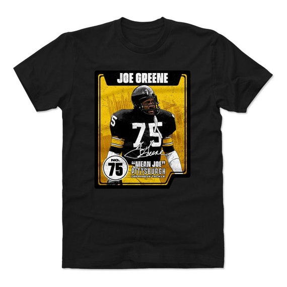 Camiseta de algodón para hombre Mean Joe Greene Pittsburgh Etsy España