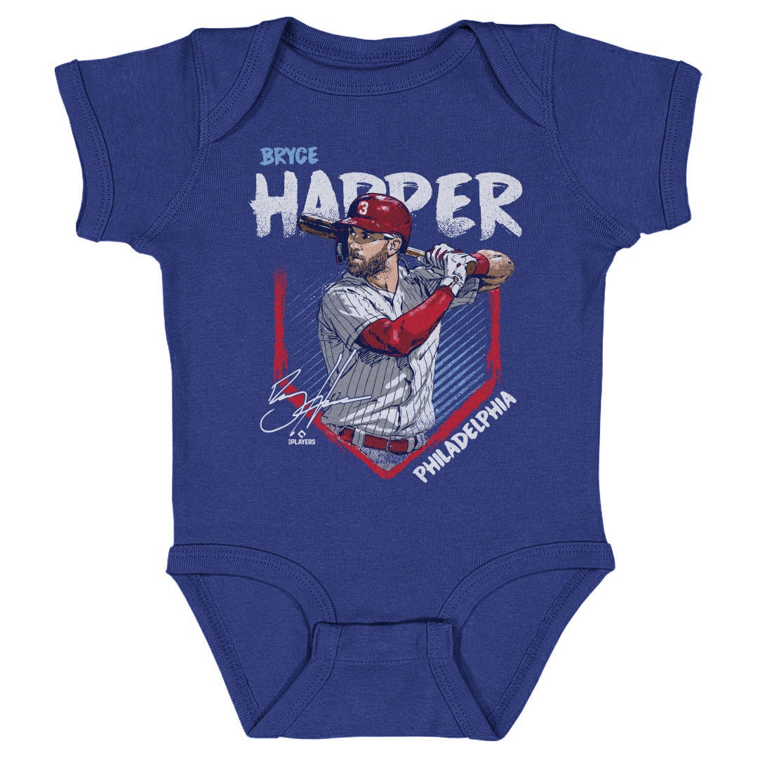 Bryce Harper Kids Baby Romper Philadelphia Baseball Bryce 