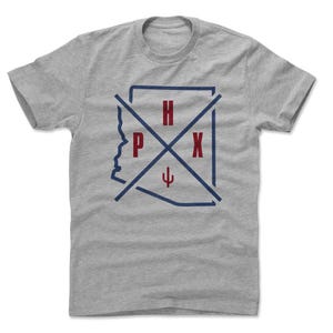 Phoenix Men&#39;s Cotton T-Shirt - Arizona Lifestyle Phoenix Arizona PHX Map