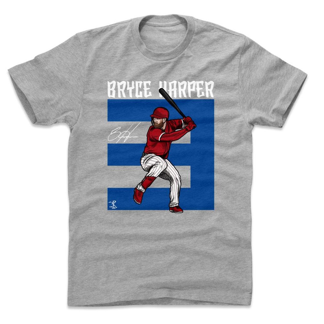 Philadelphia Phillies Men's 500 Level Bryce Harper Philadelphia Blue Shirt