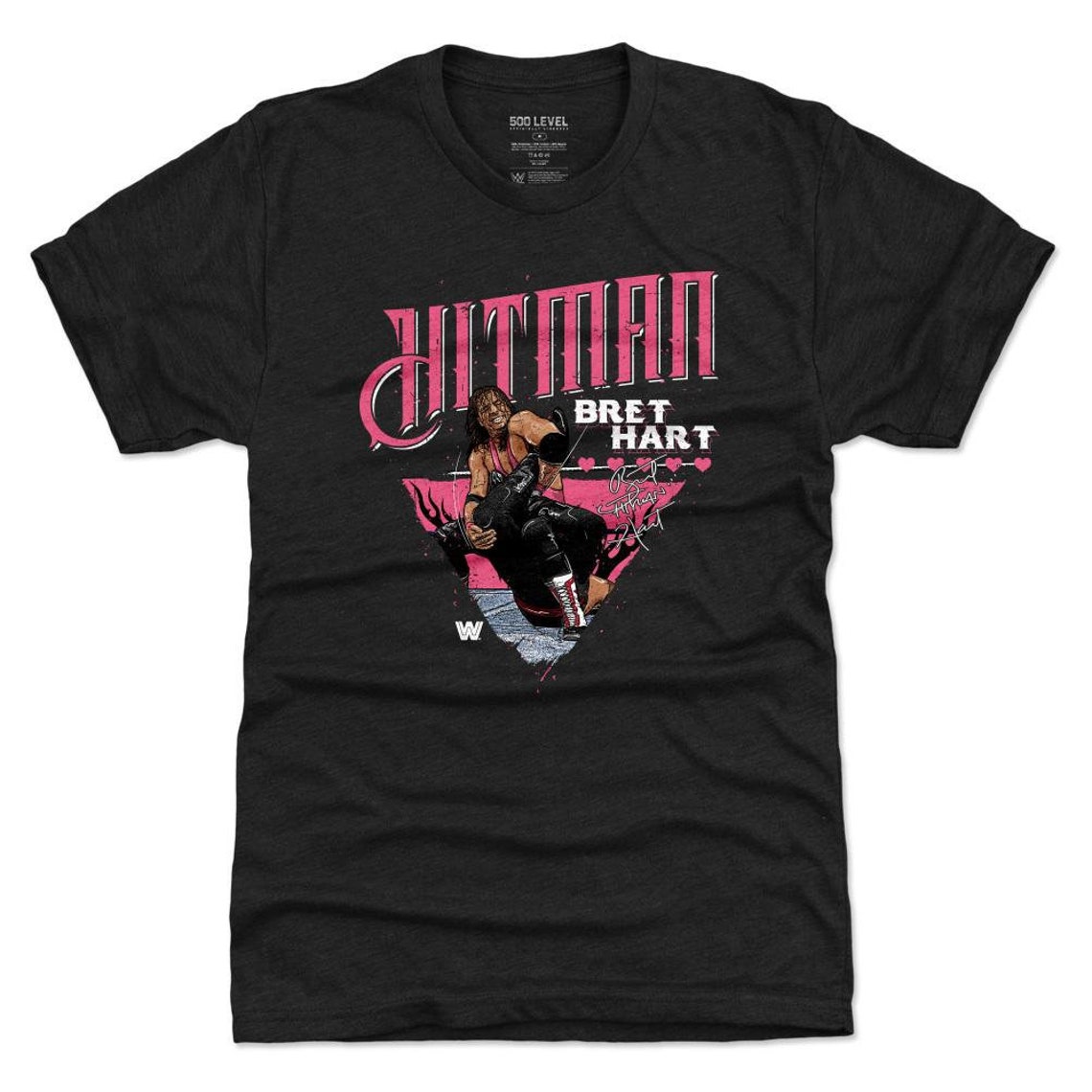 Bret Hart Men's Premium T-shirt Legends Wwe Bret Hart | Etsy