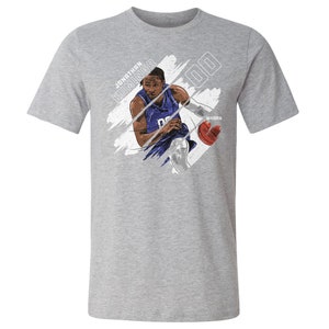 Jonathan Kuminga Men&#39;s Cotton T-Shirt - Golden State Basketball Jonathan Kuminga Golden State Stripes WHT