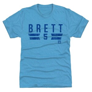 George Brett Men&#39;s Premium T-Shirt - Kansas City Baseball George Brett Font B
