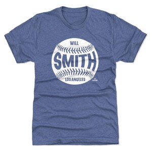 Will Smith Men&#39;s Premium T-Shirt - Los Angeles Baseball Will Smith Los Angeles D Baseball WHT