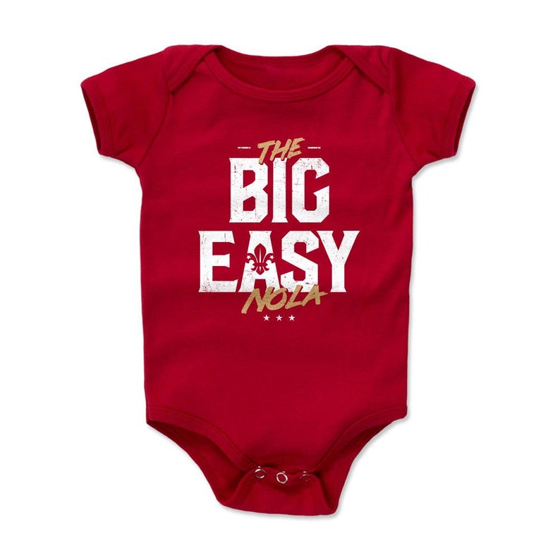 New Orleans Kids Baby Romper Louisiana Lifestyle New Orleans Louisiana The Big Easy WHT