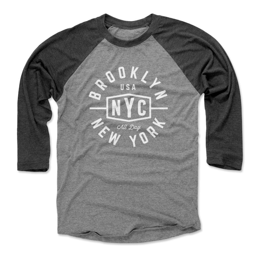 Brooklyn Men's Baseball Tshirt New York Lifestyle Etsy