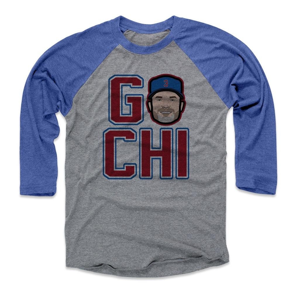 David Ross Men's Baseball T-shirt Chicago Throwbacks 