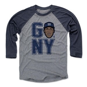 Aaron Judge Men&#39;s Baseball T-Shirt - New York Baseball Aaron Judge GO NY B