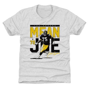 Mean Joe Greene Kids T-Shirt - Pittsburgh Throwbacks Joe Greene Pass Rush Pittsburgh