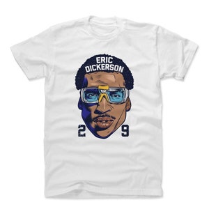 Eric Dickerson Men&#39;s Cotton T-Shirt - Los Angeles Throwbacks Eric Dickerson Bam B