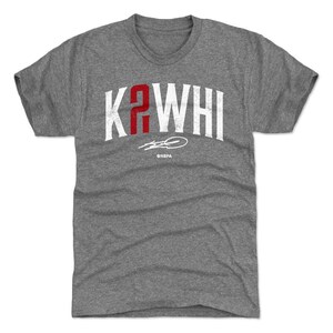 Kawhi Leonard Men&#39;s Premium T-Shirt - Los Angeles C Basketball Kawhi Leonard Name Number R WHT