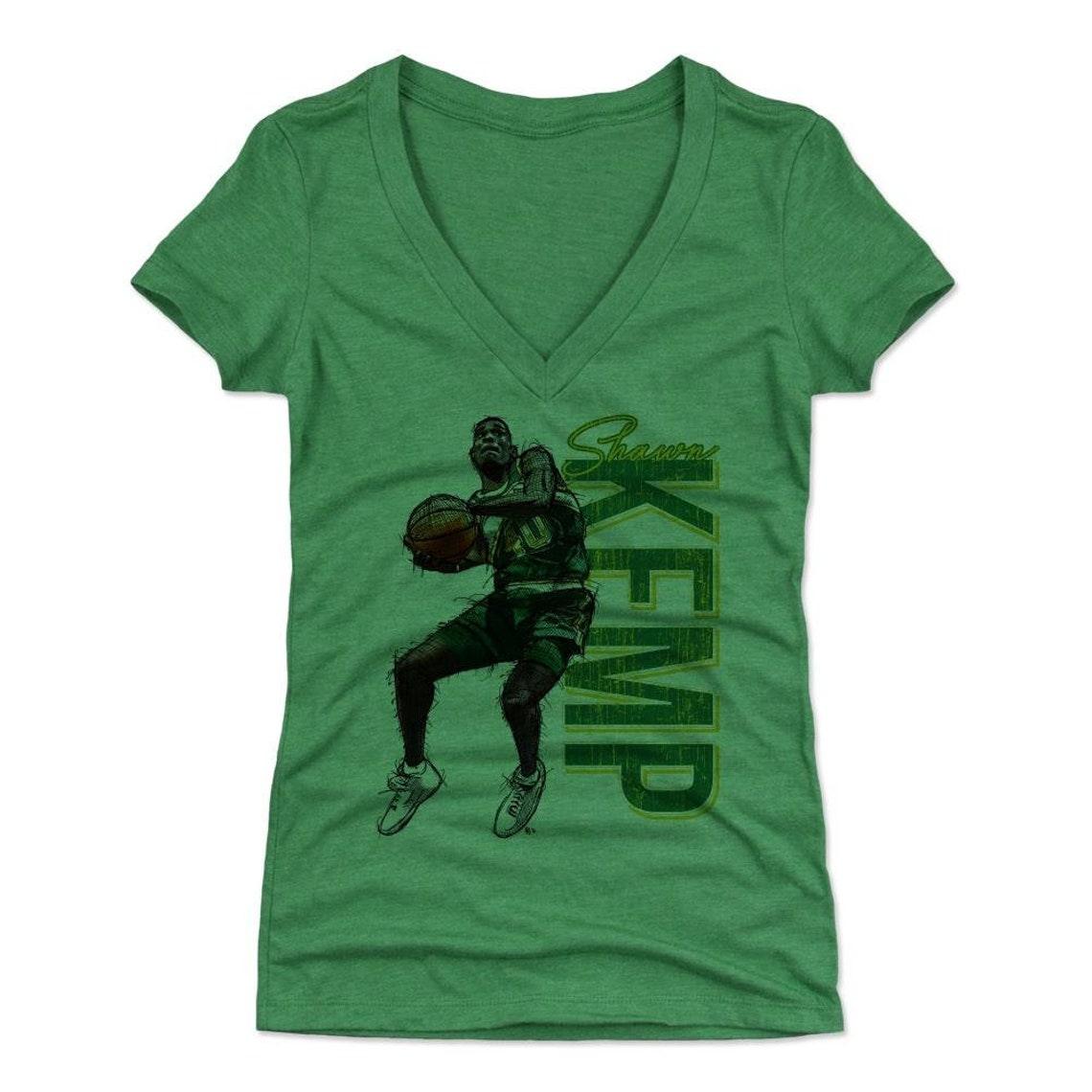 shawn kemp mitchell and ness t shirt
