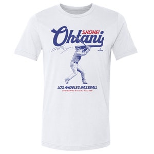 Shohei Ohtani Men&#39;s Cotton T-Shirt - Los Angeles Baseball Shohei Ohtani Los Angeles D Vintage