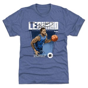 Kawhi Leonard Men&#39;s Premium T-Shirt - Los Angeles C Basketball Kawhi Leonard Premiere WHT