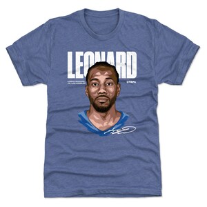 Kawhi Leonard Men&#39;s Premium T-Shirt - Los Angeles C Basketball Kawhi Leonard Game Face WHT