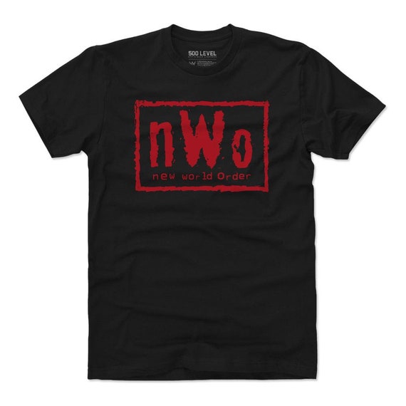 NWo Men's Cotton T-Shirt Legends WWE nWo Red Logo WHT | Etsy