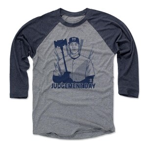 Aaron Judge Men&#39;s Baseball T-Shirt - New York Baseball Aaron Judge Judgement B