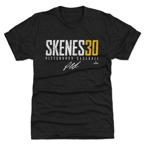 Paul Skenes Men&#39;s Premium T-Shirt - Pittsburgh Baseball Paul Skenes Pittsburgh Elite WHT