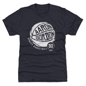 Aaron Gordon Men&#39;s Premium T-Shirt - Denver Basketball Aaron Gordon Denver Basketball WHT
