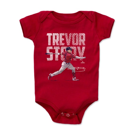 Trevor Story Kids Baby Romper Boston Baseball Trevor Story 