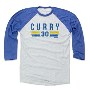Steph Curry Men&#39;s Baseball T-Shirt - Golden State Basketball Steph Curry Golden State Font B