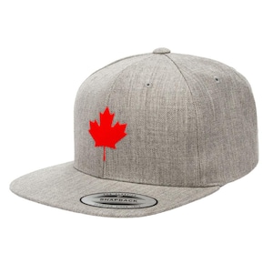 Canada Snapback - Canada Lifestyle Canada Flag Red Maple Leaf