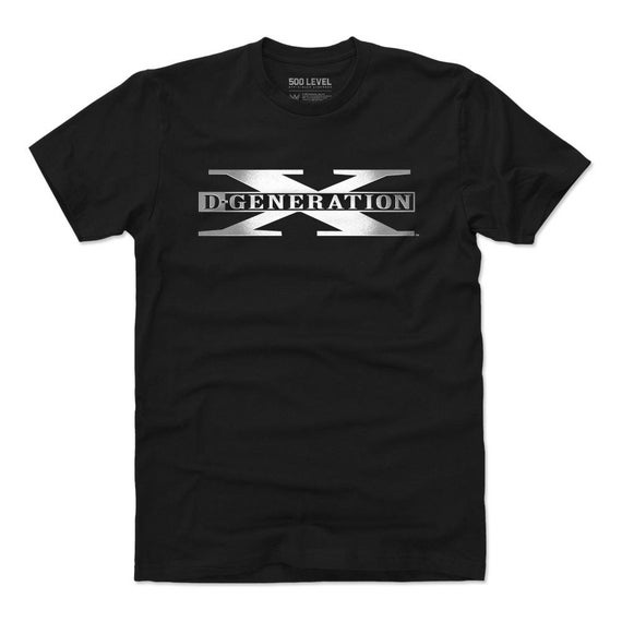 D-Generation x Men/'s Cotton T-Shirt Legends WWE D-Generation x Logo wht