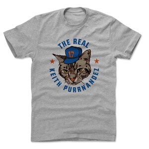 Keith Hernandez Men&#39;s Cotton T-Shirt - New York Throwbacks Keith Hernandez Purrnandez B