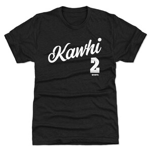 Kawhi Leonard Men&#39;s Premium T-Shirt - Los Angeles C Basketball Kawhi Leonard Los Angeles Script WHT