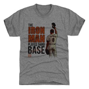 Cal Ripken Jr. Men&#39;s Premium T-Shirt - Baltimore Baseball Cal Ripken Jr. Ironman O