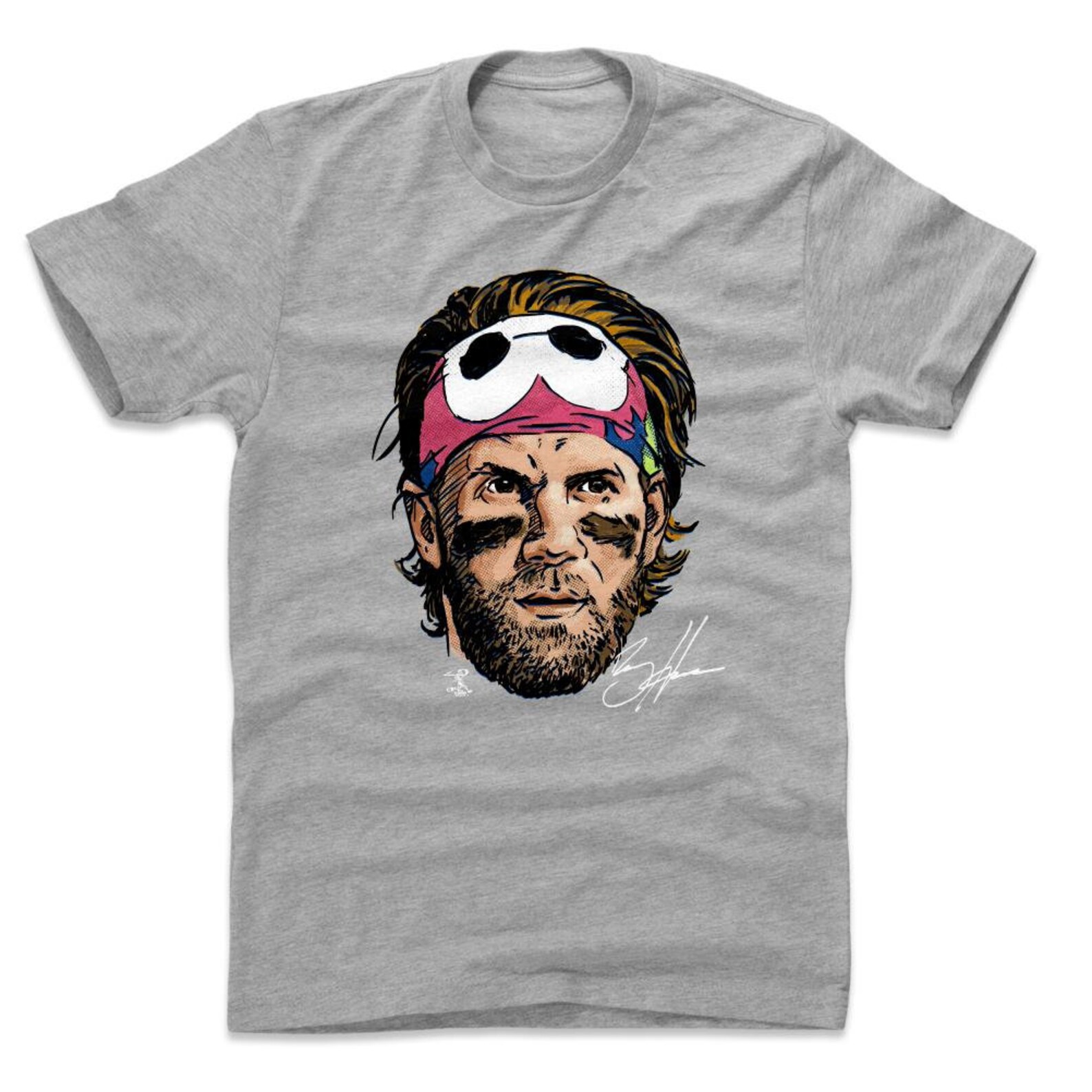Bryce Harper Men's Cotton TShirt Philadelphia Baseball Etsy
