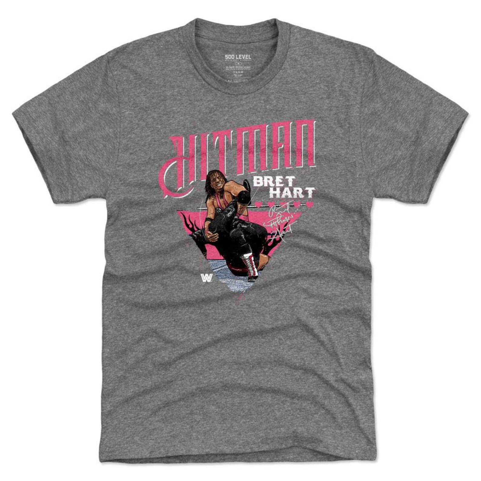 Bret Hart Men's Premium Tshirt Legends Wwe Bret Hart Etsy