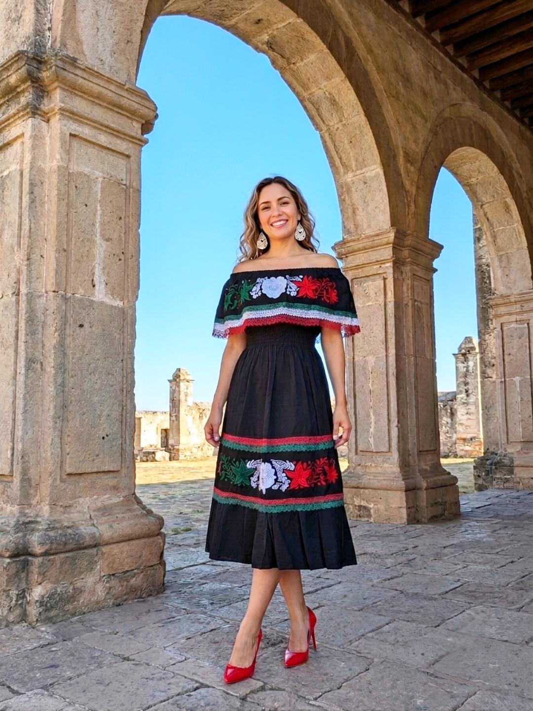 Mexican Fiesta Dress Women