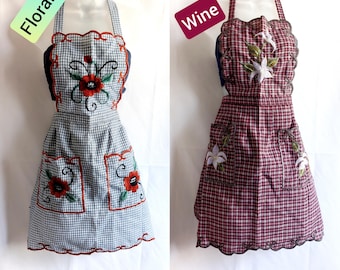 Mexican Apron, Traditional Mexican Apron, Mandil Mexicano, One zise (S/M) Mexican Apron, Best Gift for her/him, Mandil Artesanal, Hand-made.