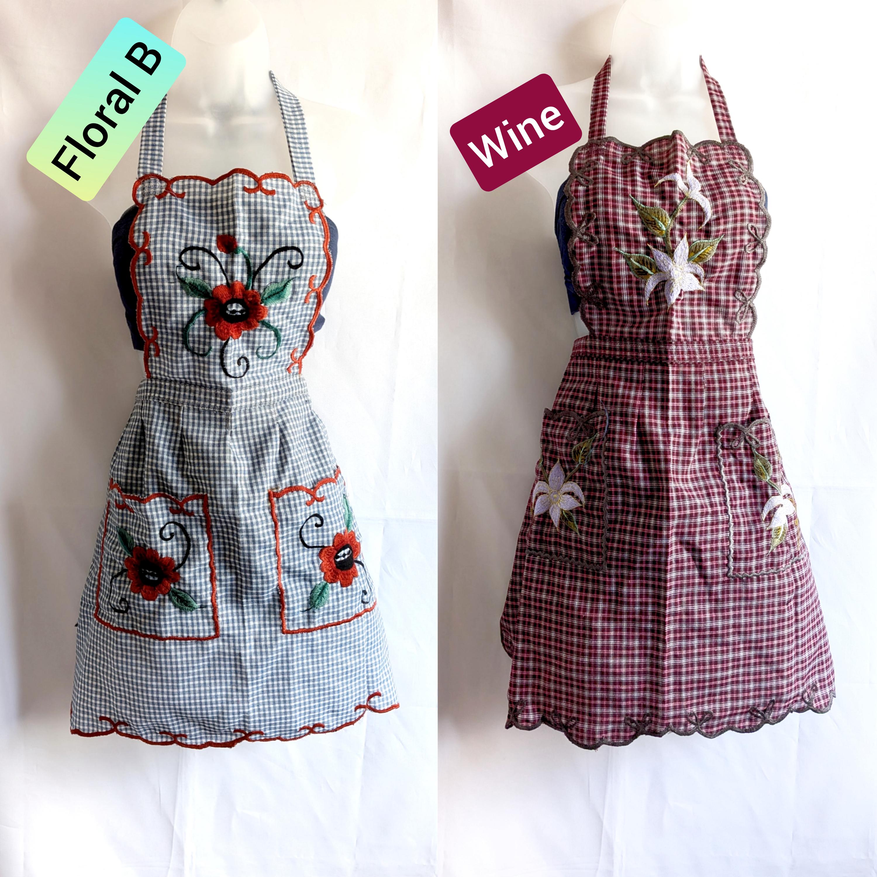 Mexican Apron, Traditional Mexican Apron, Mandil Mexicano, One zise (S/M) Mexican Apron, Best Gift for her/him, Mandil Artesanal, Hand-made.