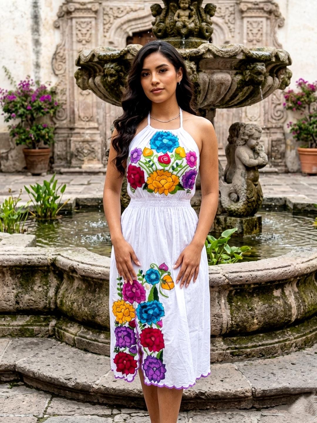 Vestido Mexicano Halter