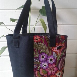 Mexican Traditional Embroidered Bag. All Hand Made bag.