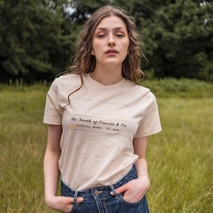 Das Sternennacht-T-Shirt Nachhaltig Die Love Letter-Kollektion Südfrankreich & Co