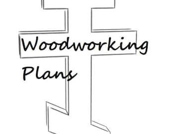 Wood Orthodox Cross Blueprint Plans