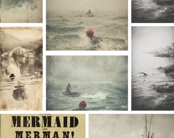 Mermen and Merrow Tales Digital Kit