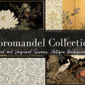 Coromandel Screens Digital Kit voor tijdschriften, planners, briefpapier, decoupage, presentaties, lijmboeken, weefsel-, herfst- en herfstkunstprojecten